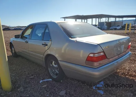 1999 Mercedes-Benz S 420 из США, поврежденный, VIN WDBGA43G1XA429887